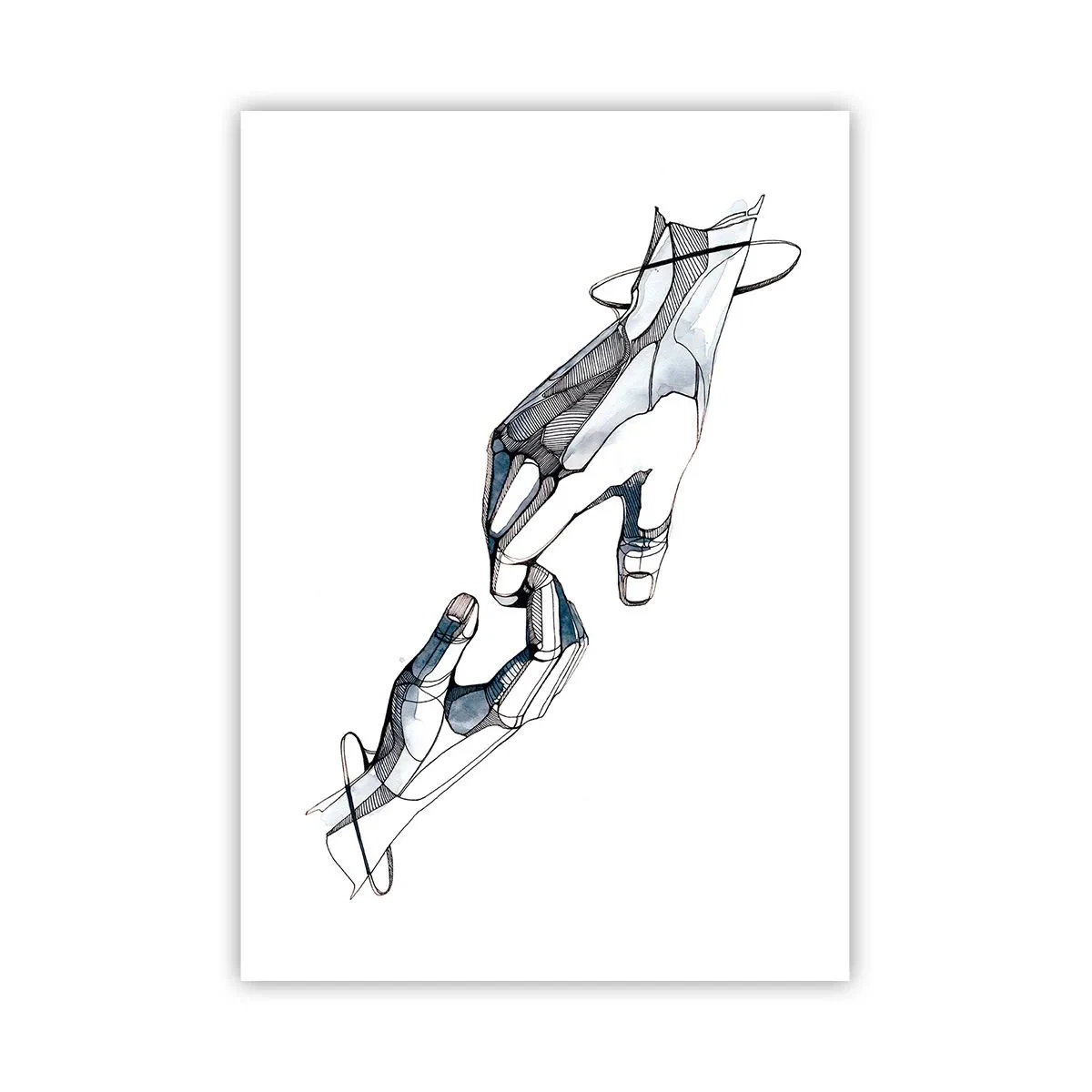 Poster - Een goed gebaar - 70x100 cm