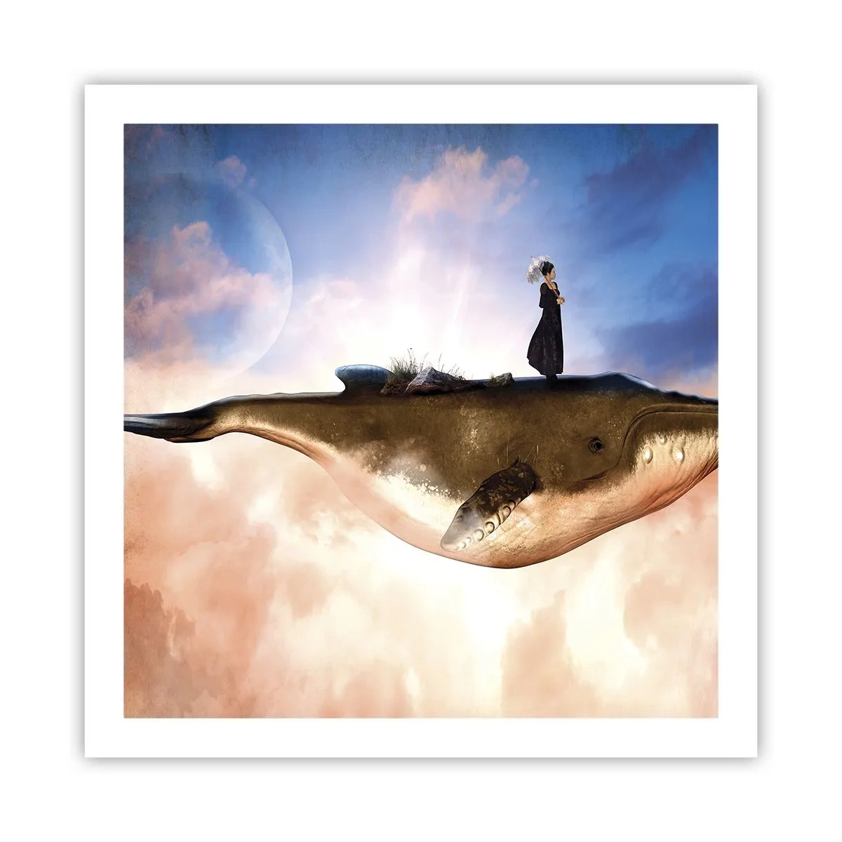 Poster - Een echte reis - 60x60 cm