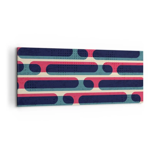 Schilderen op canvas - In de diepte en vooruit - 100x40 cm