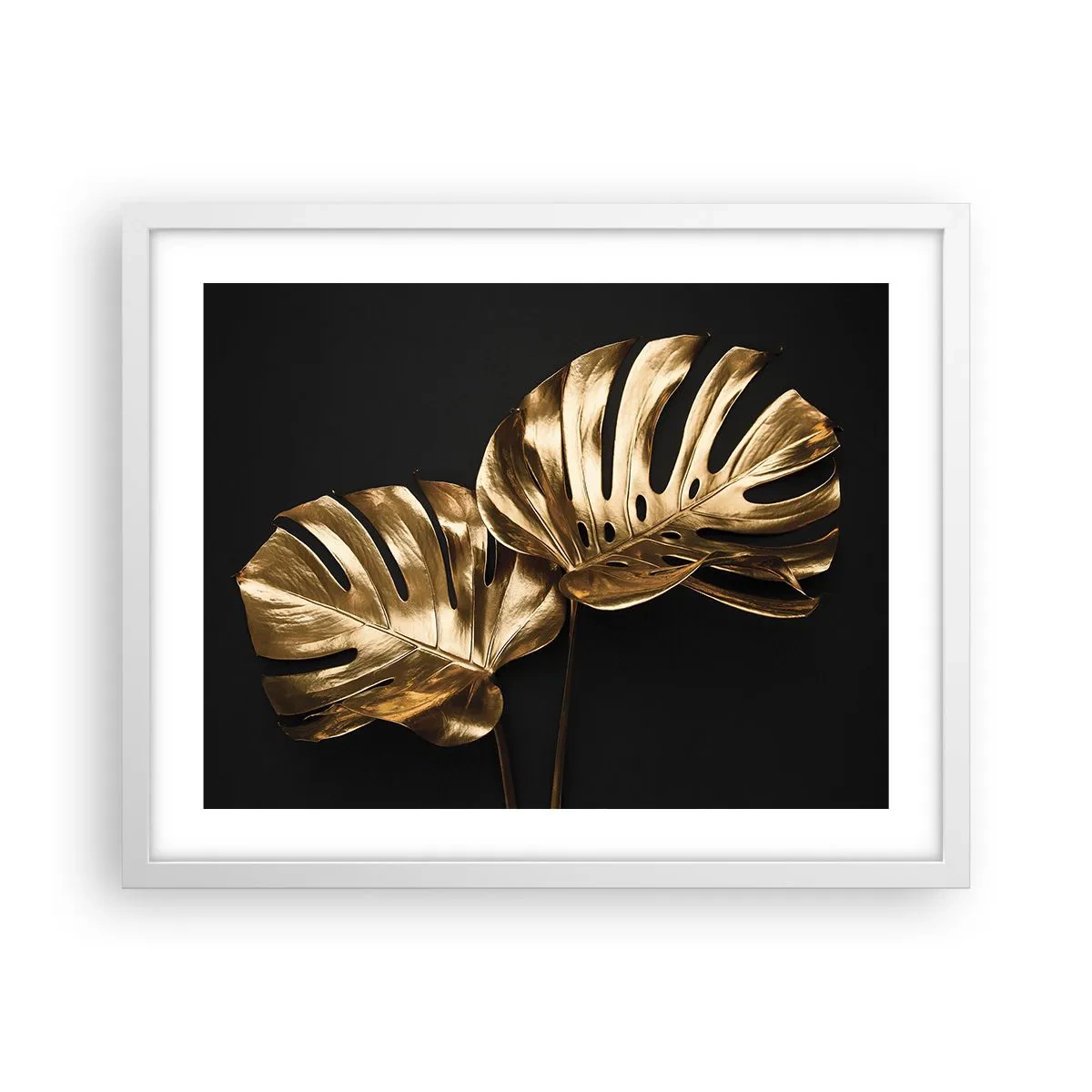 Poster in een witte lijst - De schatten van de natuur - 50x40 cm