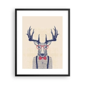 Poster in een zwarte lijst - Een grappig extravaganza - 40x50 cm