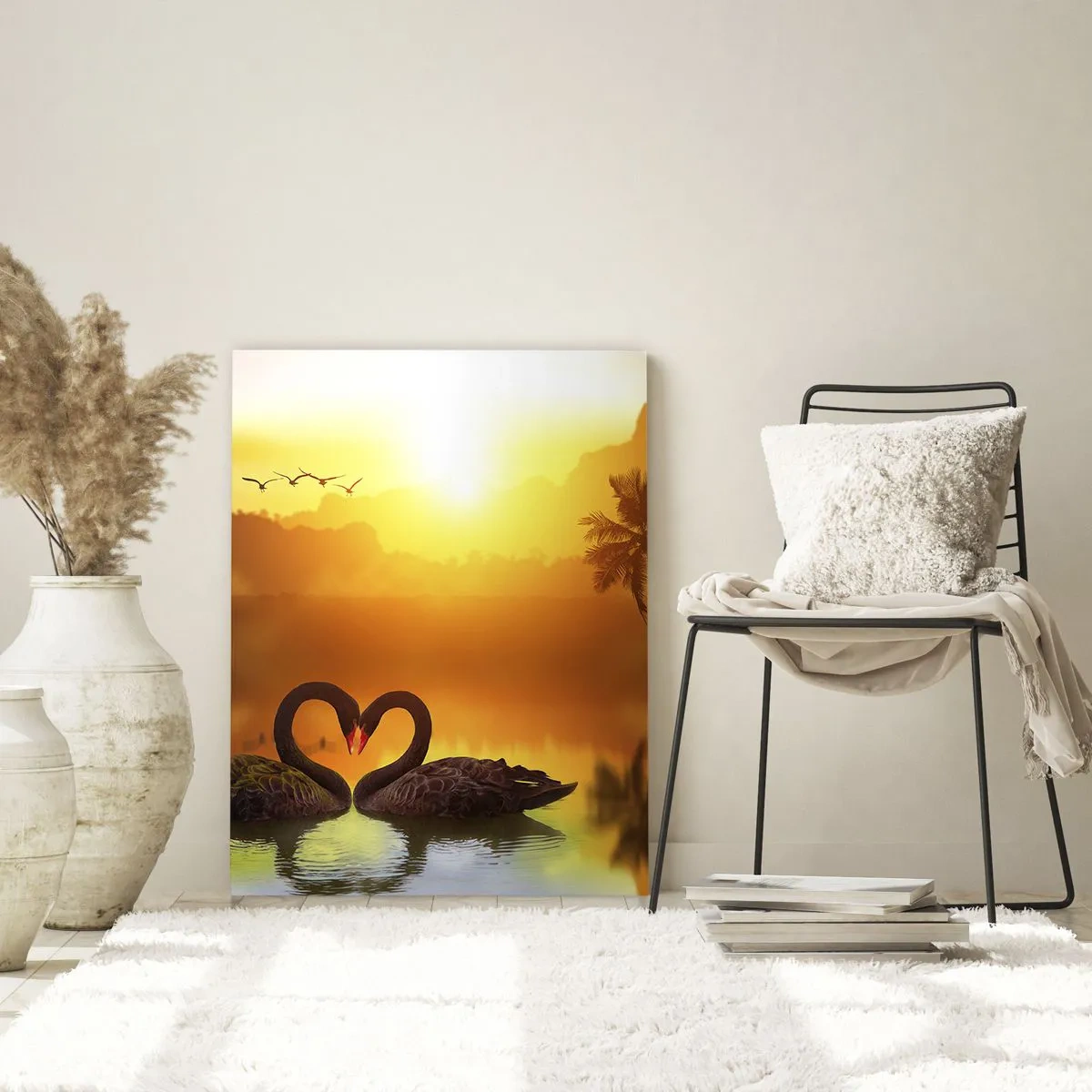 Schilderen op glas - Alles gaat samen - 50x70 cm