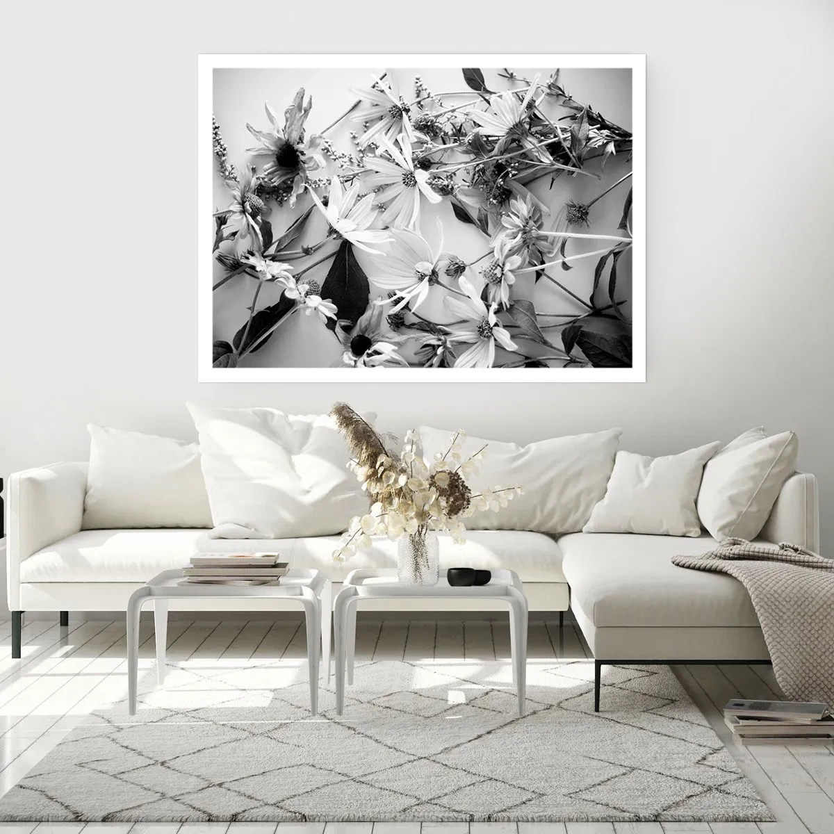 Poster - Niet-boeket bloemen - 100x70 cm