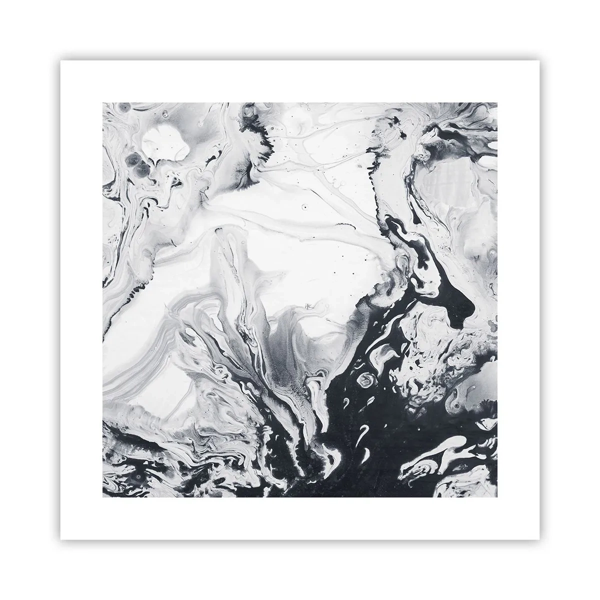 Poster - Het binnenste van de aarde - 40x40 cm