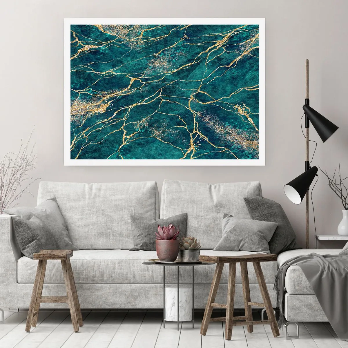 Poster - Goudmijn - 40x30 cm