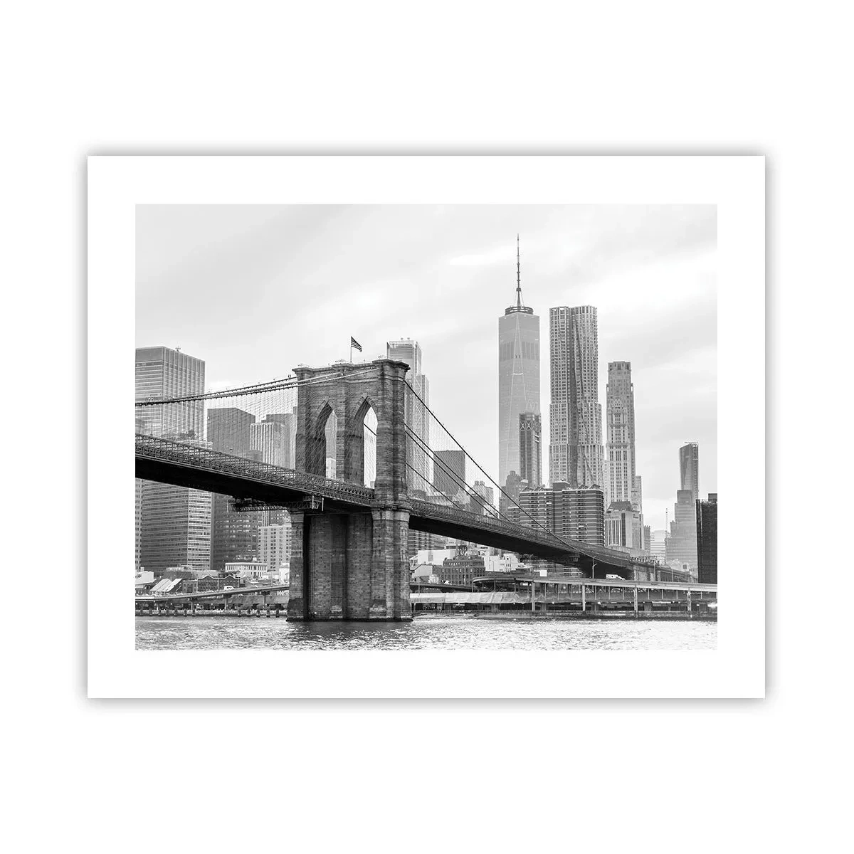 Poster - New Yorkse sfeer - 50x40 cm