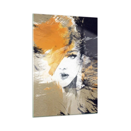 Schilderen op glas - En er is licht - 50x70 cm