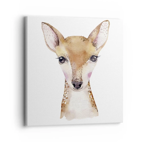 Schilderen op canvas - De aard van onschuld - 40x40 cm