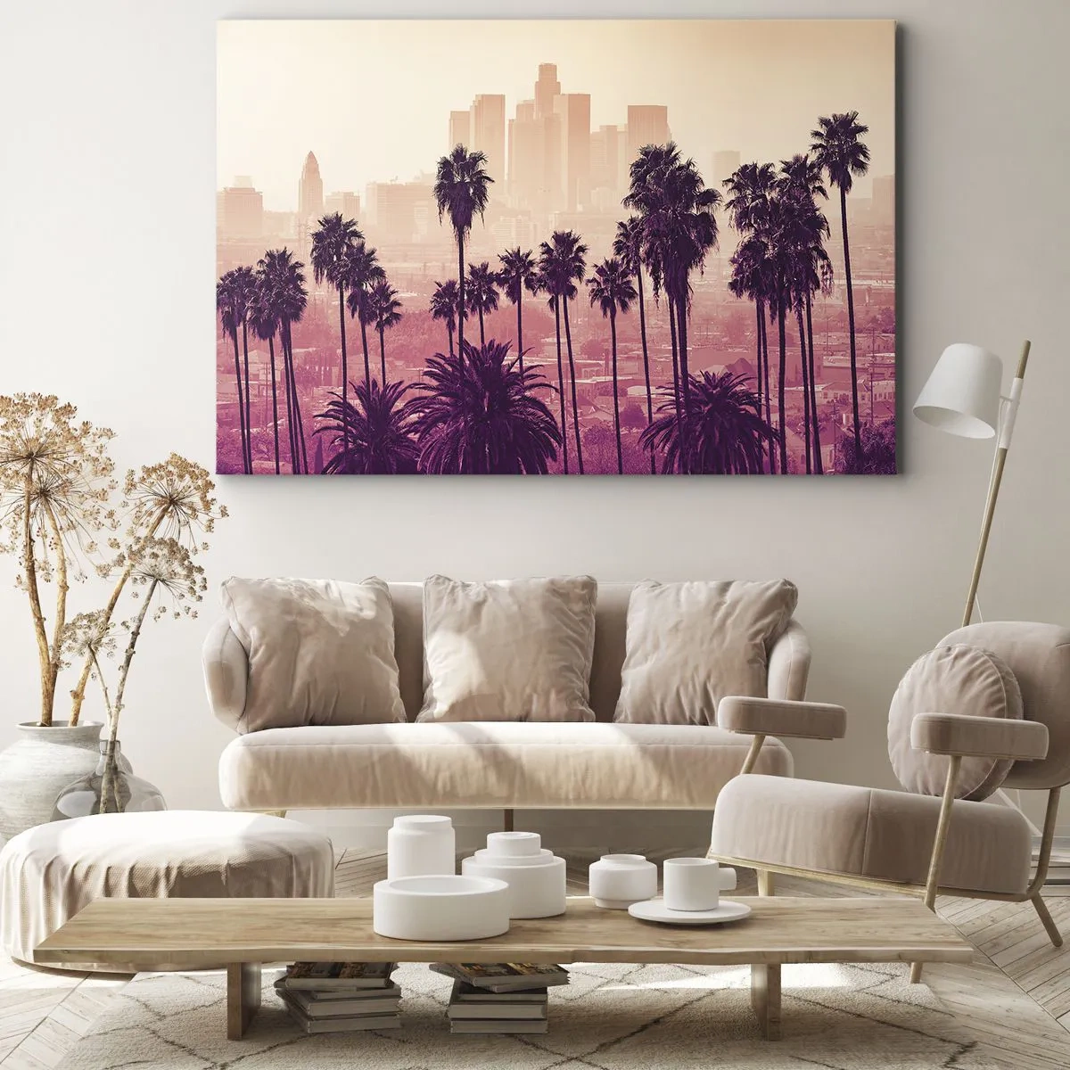 Schilderen op canvas - Californisch landschap - 120x80 cm