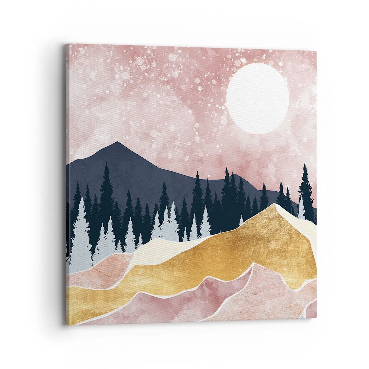 Schilderen op canvas - Nachtwacht - 70x70 cm