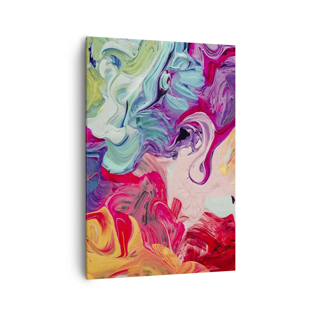 Schilderen op canvas - De geboorte van kleuren - 70x100 cm