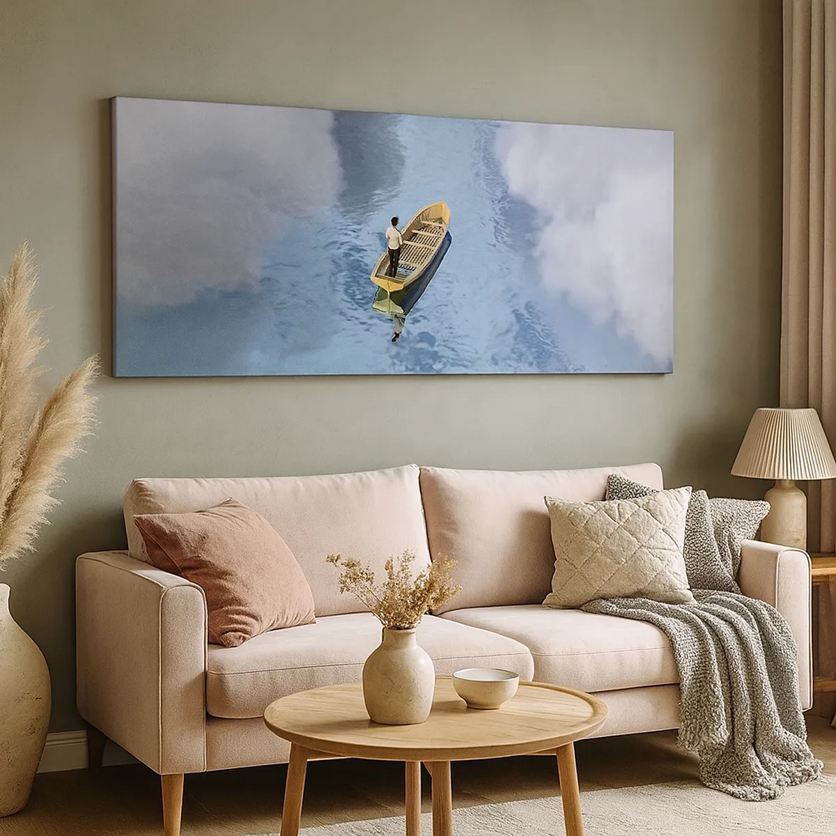 Schilderen op canvas - Leven – reis – onbekend - 30x30 cm