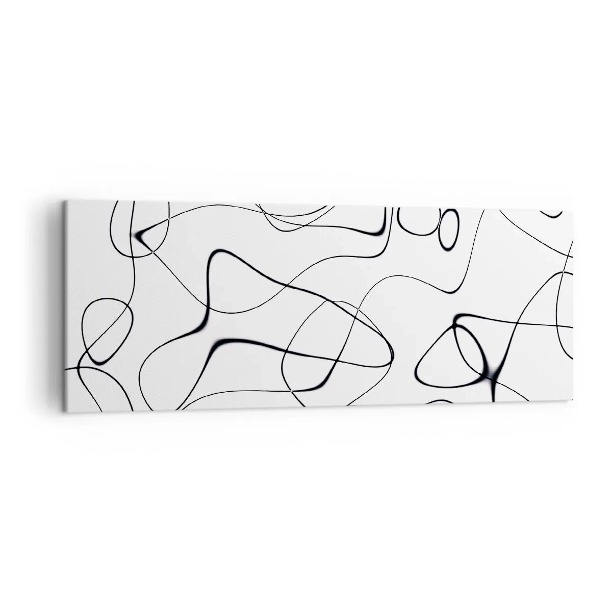 Schilderen op canvas - Levenspaden, wisselvalligheden - 140x50 cm