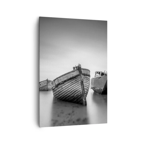 Schilderen op canvas - Alleen herinneringen ... - 70x100 cm