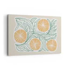 Schilderen op canvas - Etnisch met een vleugje abstractie - 120x80 cm