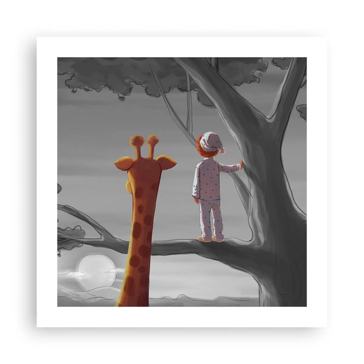 Poster - Dit gebeurt echt - 50x50 cm