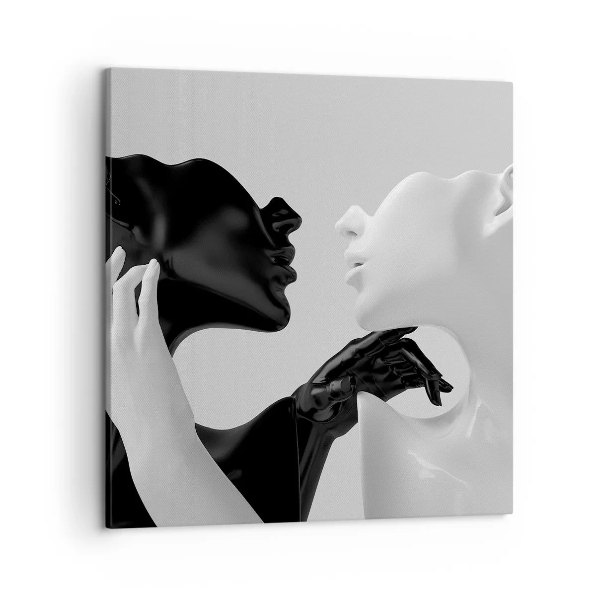 Schilderen op canvas - Antrekking - Begeerte - 50x50 cm