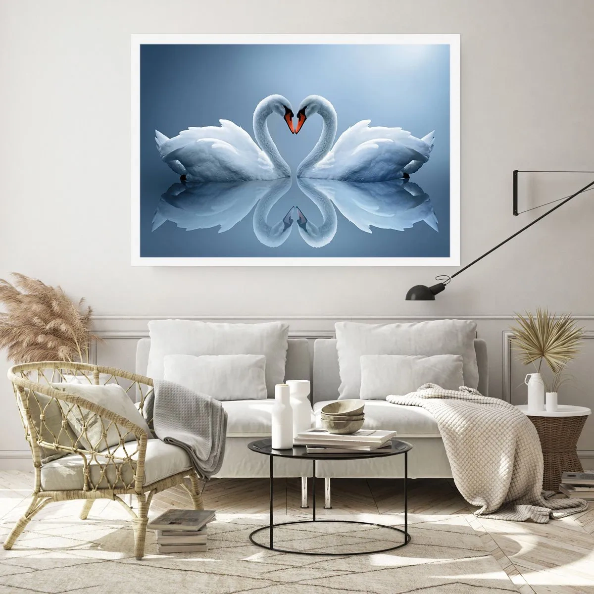 Poster - Tijd voor liefde - 50x40 cm