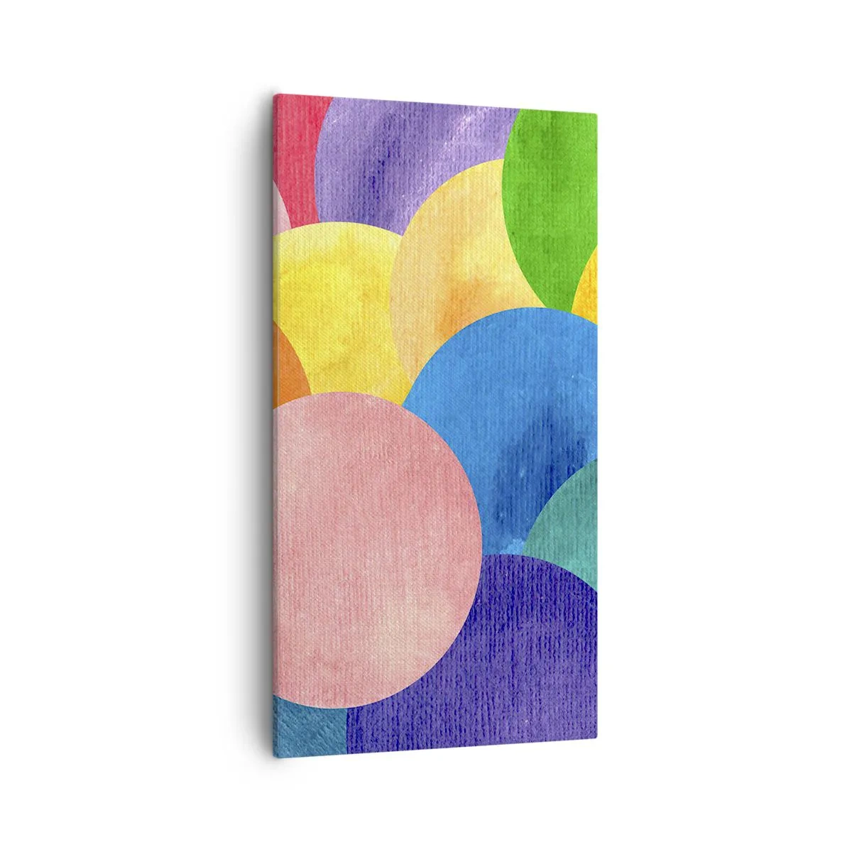 Schilderen op canvas - De oorspronkelijke volheid van het leven - 55x100 cm