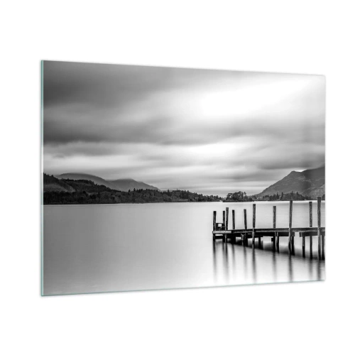 Schilderen op glas - Zachtheid en kracht - 100x70 cm