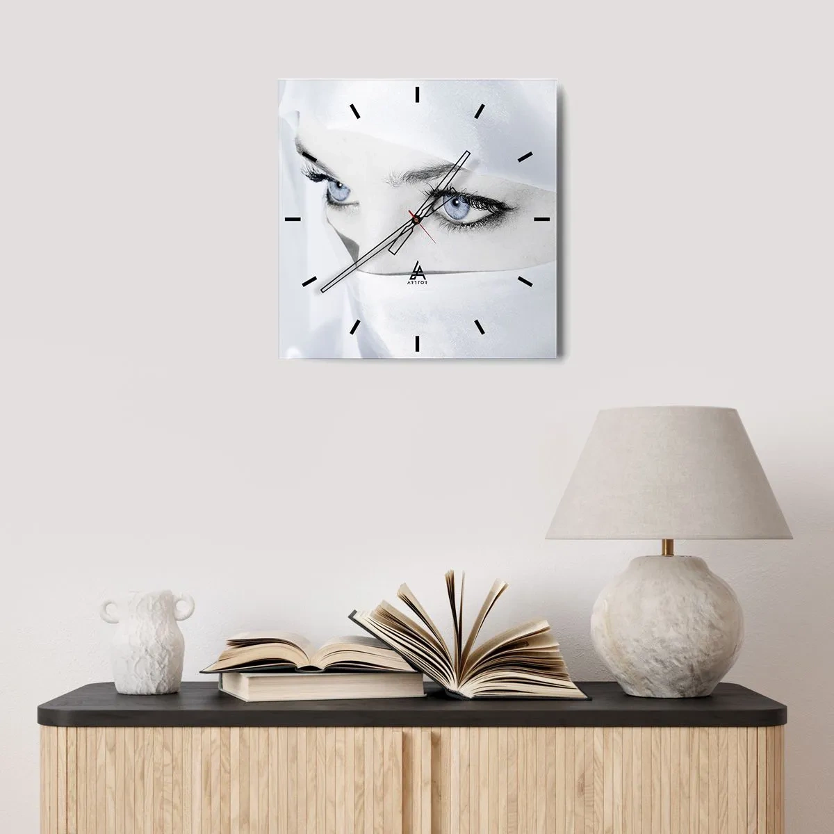 Wandklok - Klok - Van duizend en één nacht - 30x30 cm