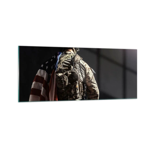 Schilderen op glas - Dat is waarom - 100x40 cm