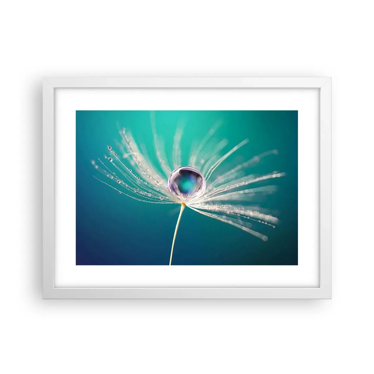 Poster in een witte lijst - Mystiek moment - 40x30 cm