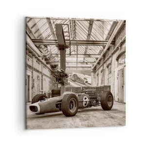 Schilderen op canvas - De rust van de winnaar - 60x60 cm