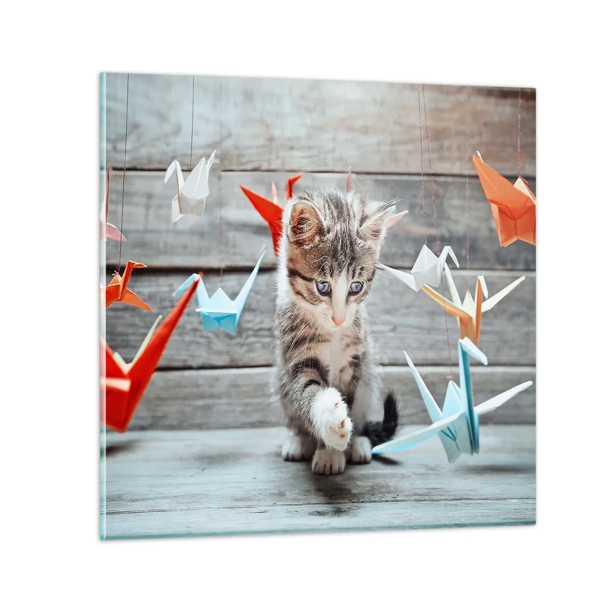 Schilderen op glas - Eerste les - 40x40 cm