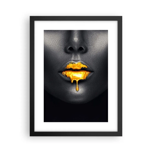 Poster in een zwarte lijst - Goldmouth - 30x40 cm