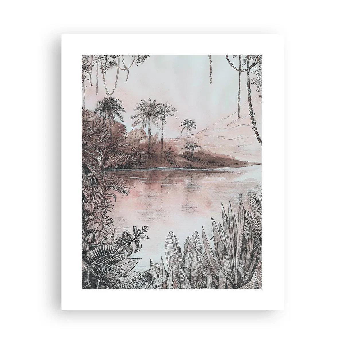 Poster - Een 19e-eeuws ontdekkingsdagboek - 40x50 cm