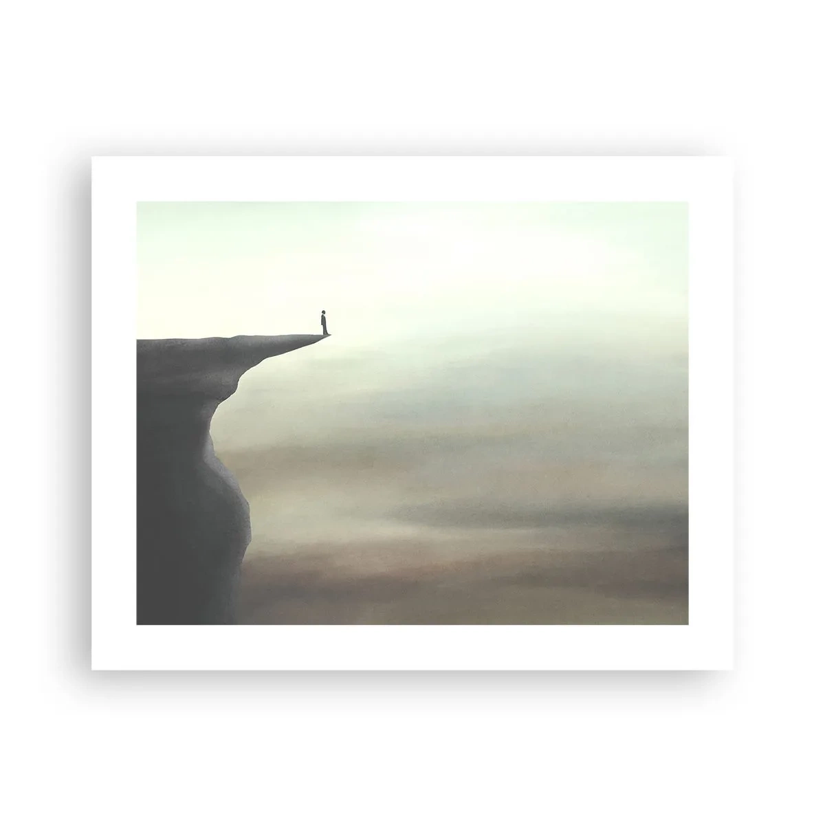 Poster - Omhoog, natuurlijk! - 50x40 cm