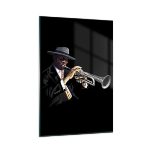 Schilderen op glas - Charme van oude school - 80x120 cm