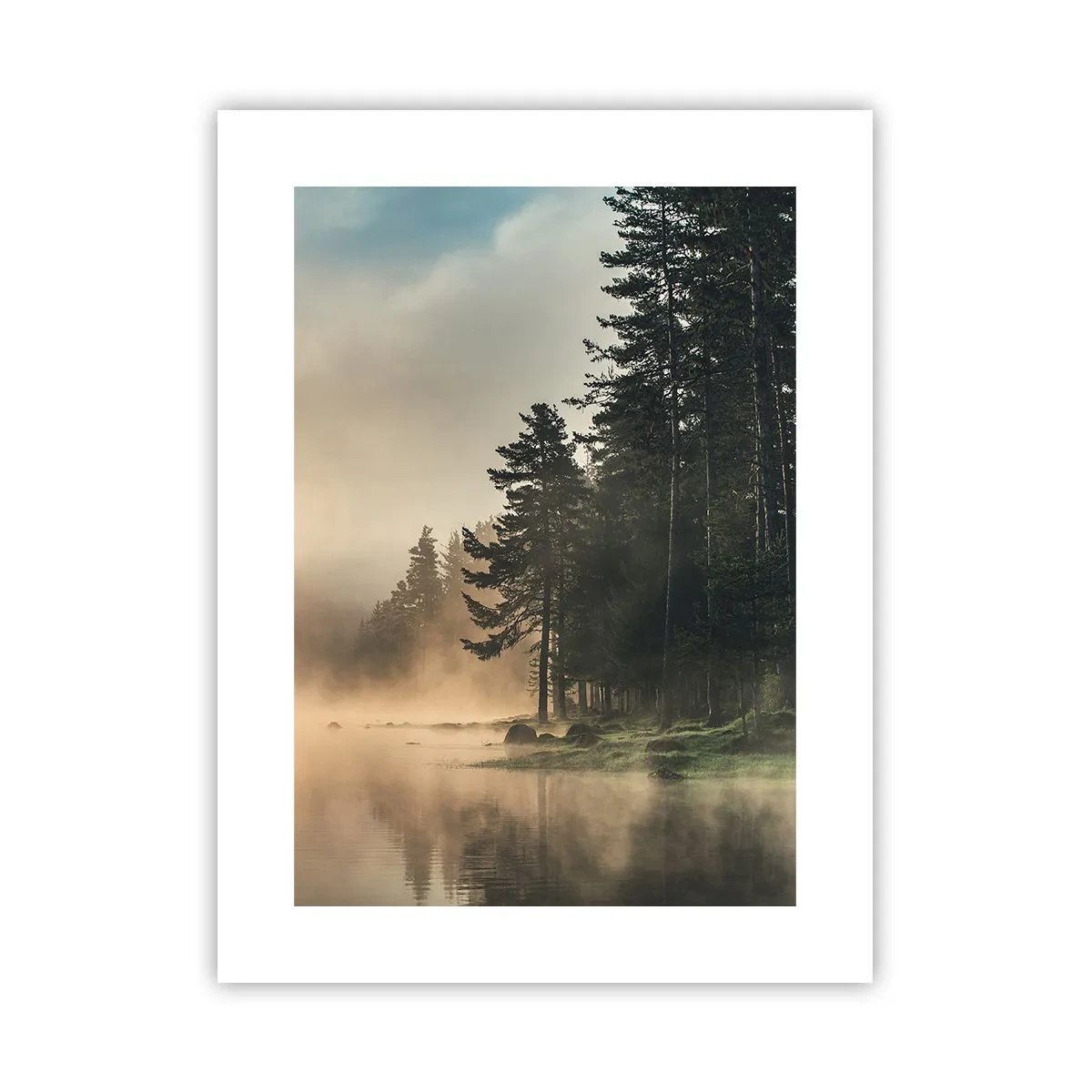 Poster - De geboorte van de dag - 30x40 cm