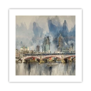Poster - Londen in al zijn glorie - 40x40 cm