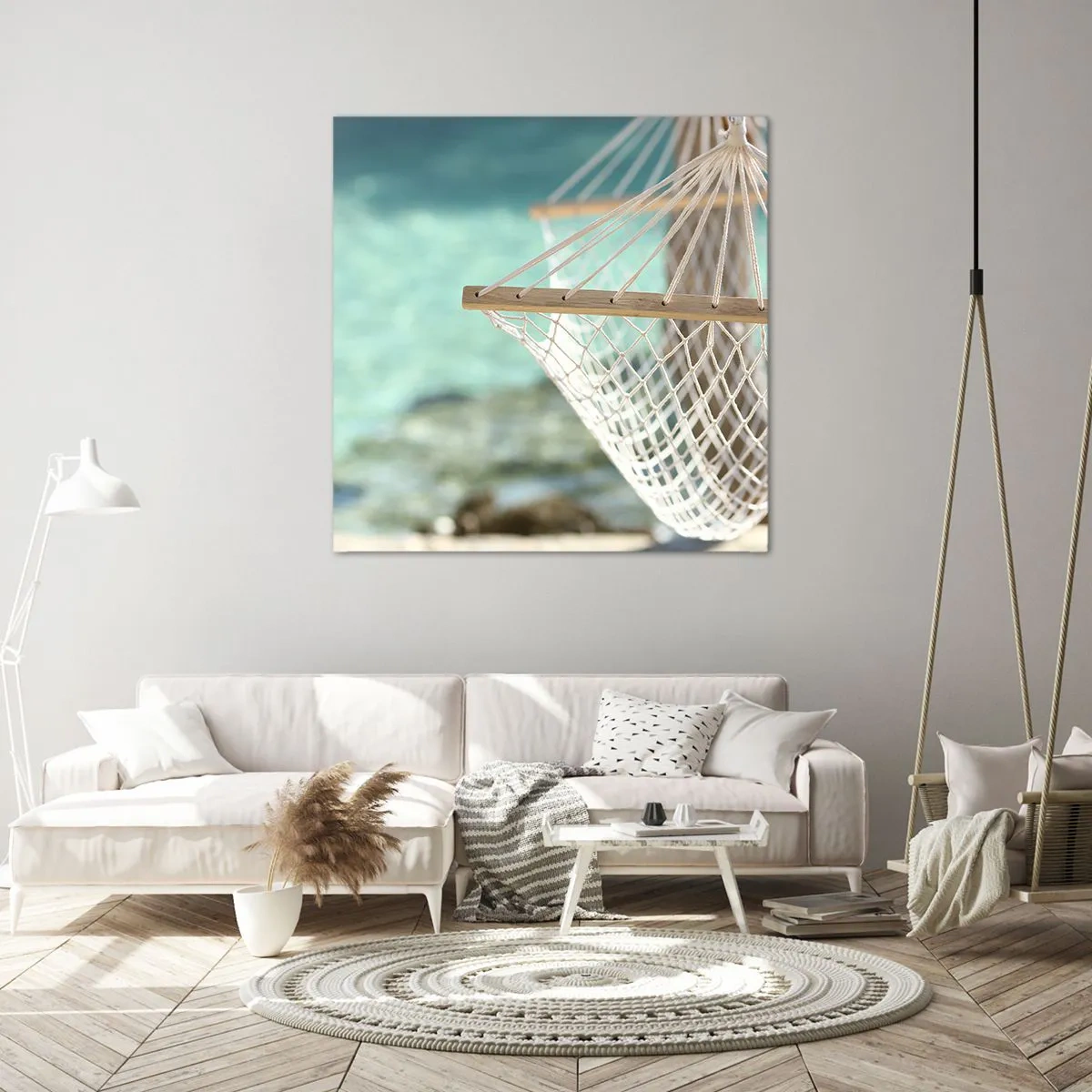 Schilderen op canvas - Tijd om te ontspannen - 50x50 cm