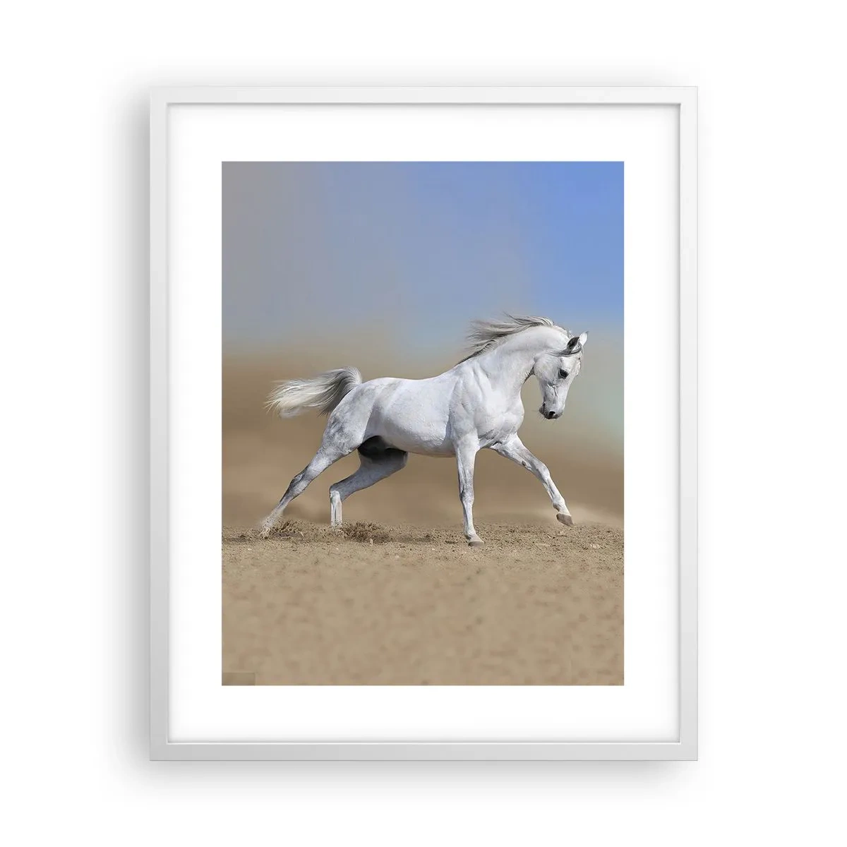 Poster in een witte lijst - Het mooiste Arabische sprookje - 40x50 cm