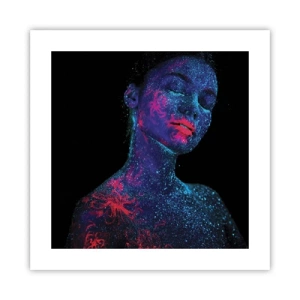 Poster - in sterrenstof - 40x40 cm