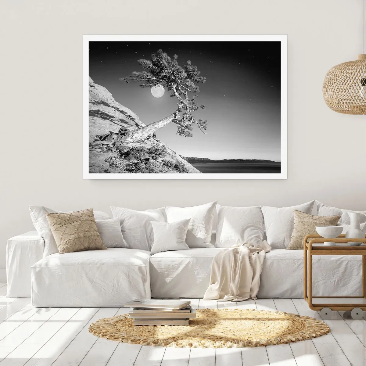 Poster - Een zegevierende jager - 100x70 cm