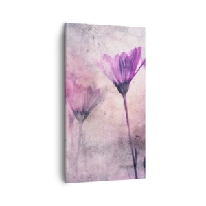 Schilderen op canvas - Een droom van bloemen - 45x80 cm