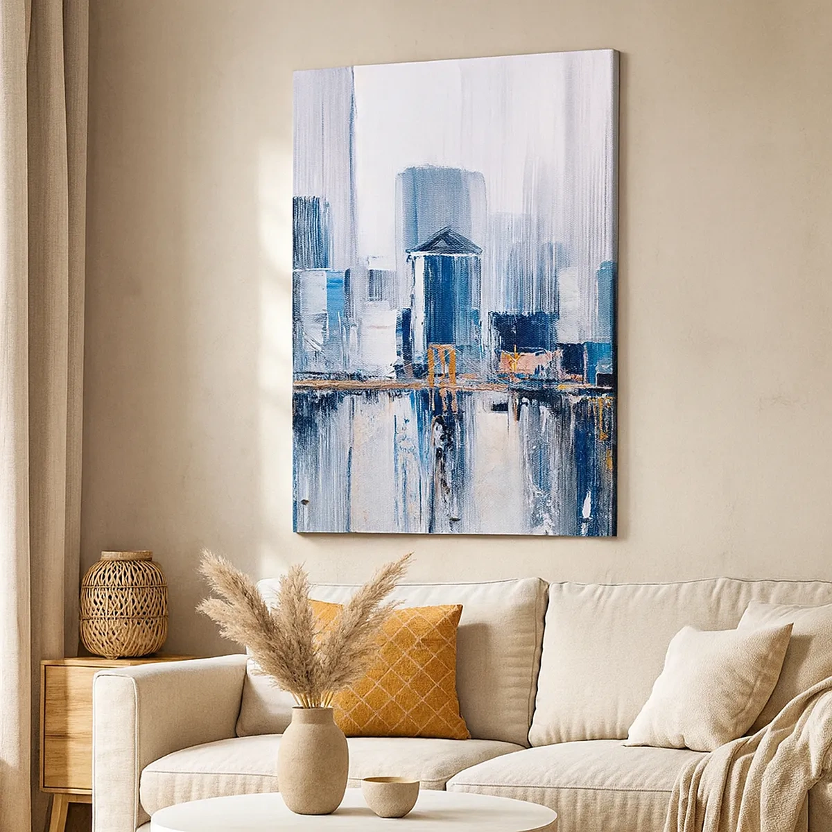 Schilderen op canvas - New Yorkse impressie - 50x70 cm