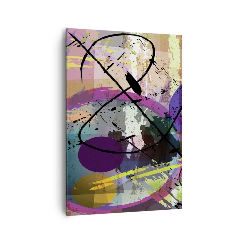 Schilderen op canvas - Je kunt rechtdoor of rondom - 70x100 cm