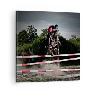 Schilderen op canvas - Samen naar de overwinning - 60x60 cm