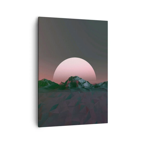 Schilderen op canvas - In een naburig sterrenstelsel - 50x70 cm