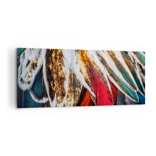 Schilderen op canvas - Geheimen van de vlucht - 100x40 cm