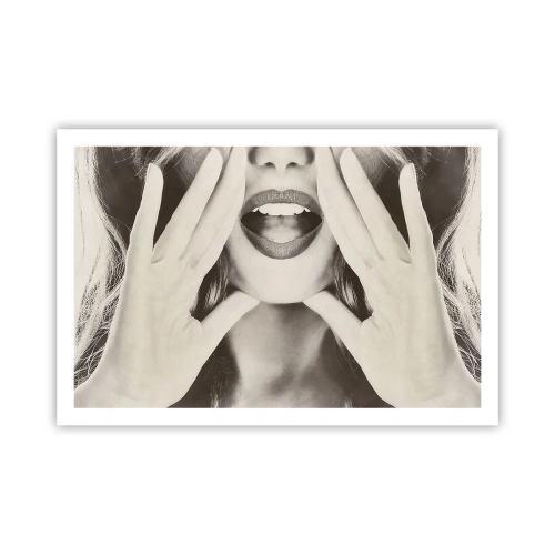 Poster - Ik kom al! - 91x61 cm