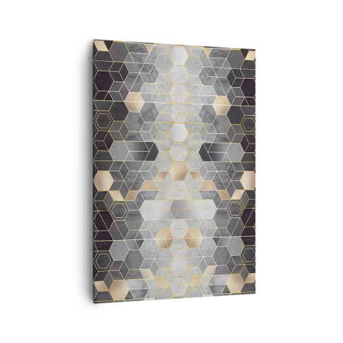 Schilderen op canvas - Diamant samenstelling - 70x100 cm