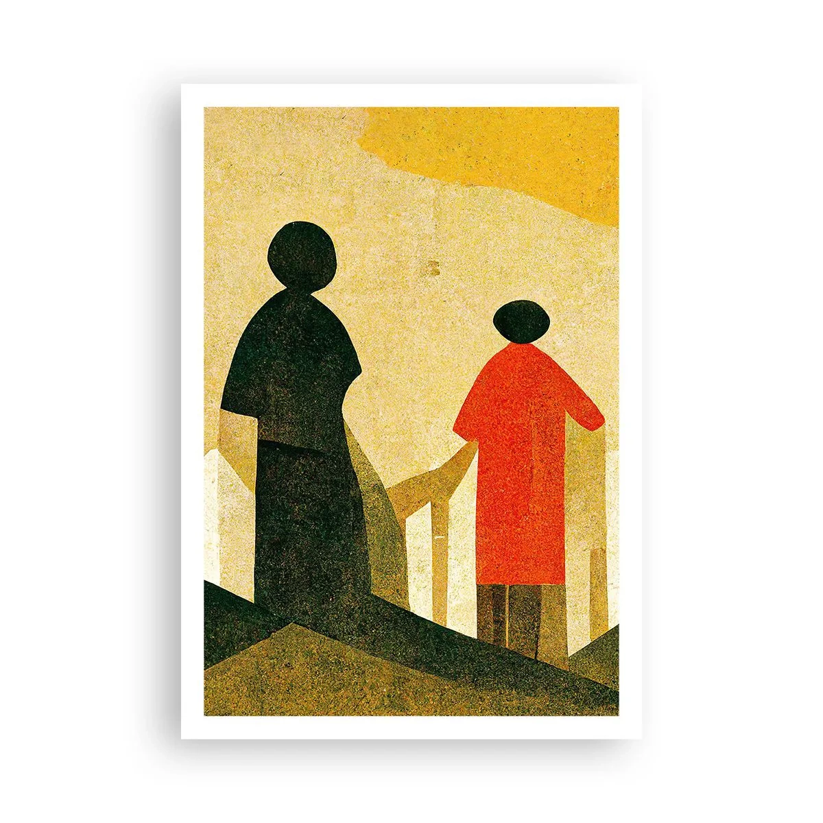 Poster - Er is nog een lange weg te gaan - 70x100 cm