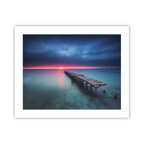 Poster - Tussen hemel en aarde - 50x40 cm