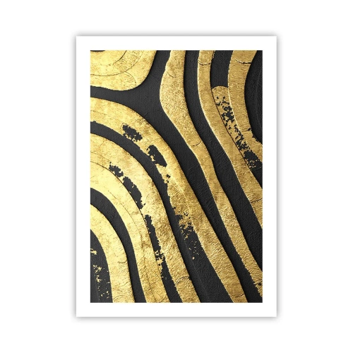 Poster - Alles vloeit - 50x70 cm